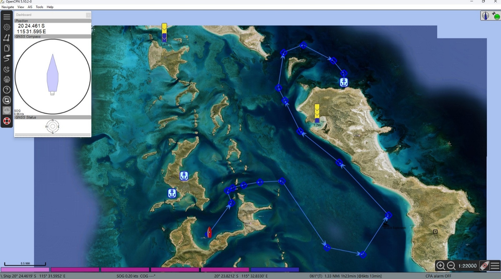 opencpn satellite