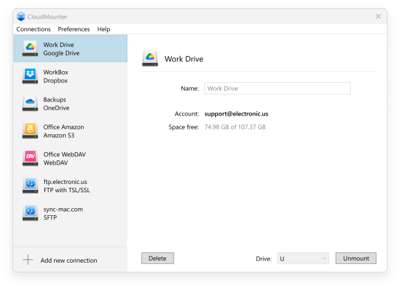 Mount Google Drive