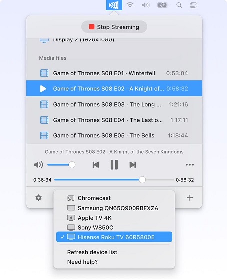 Create playlists for streaming Create playlists for streaming