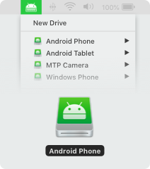 Then you can perform Android data transfer to Mac and vise versa using MacDroid.