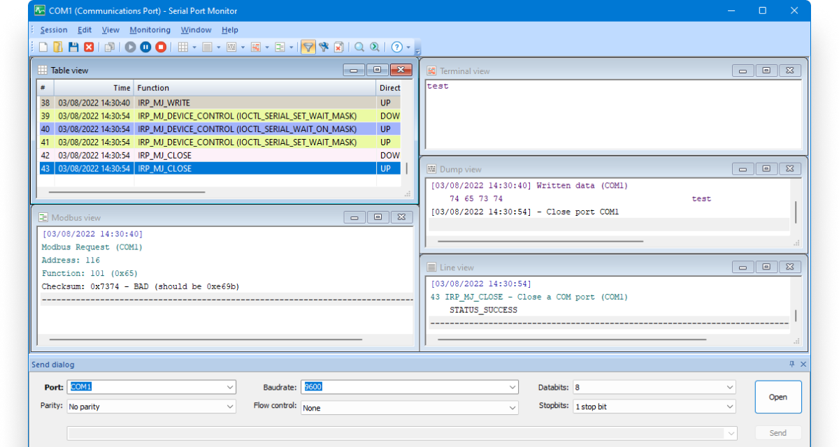 Windows 8 Serial Port Monitor full